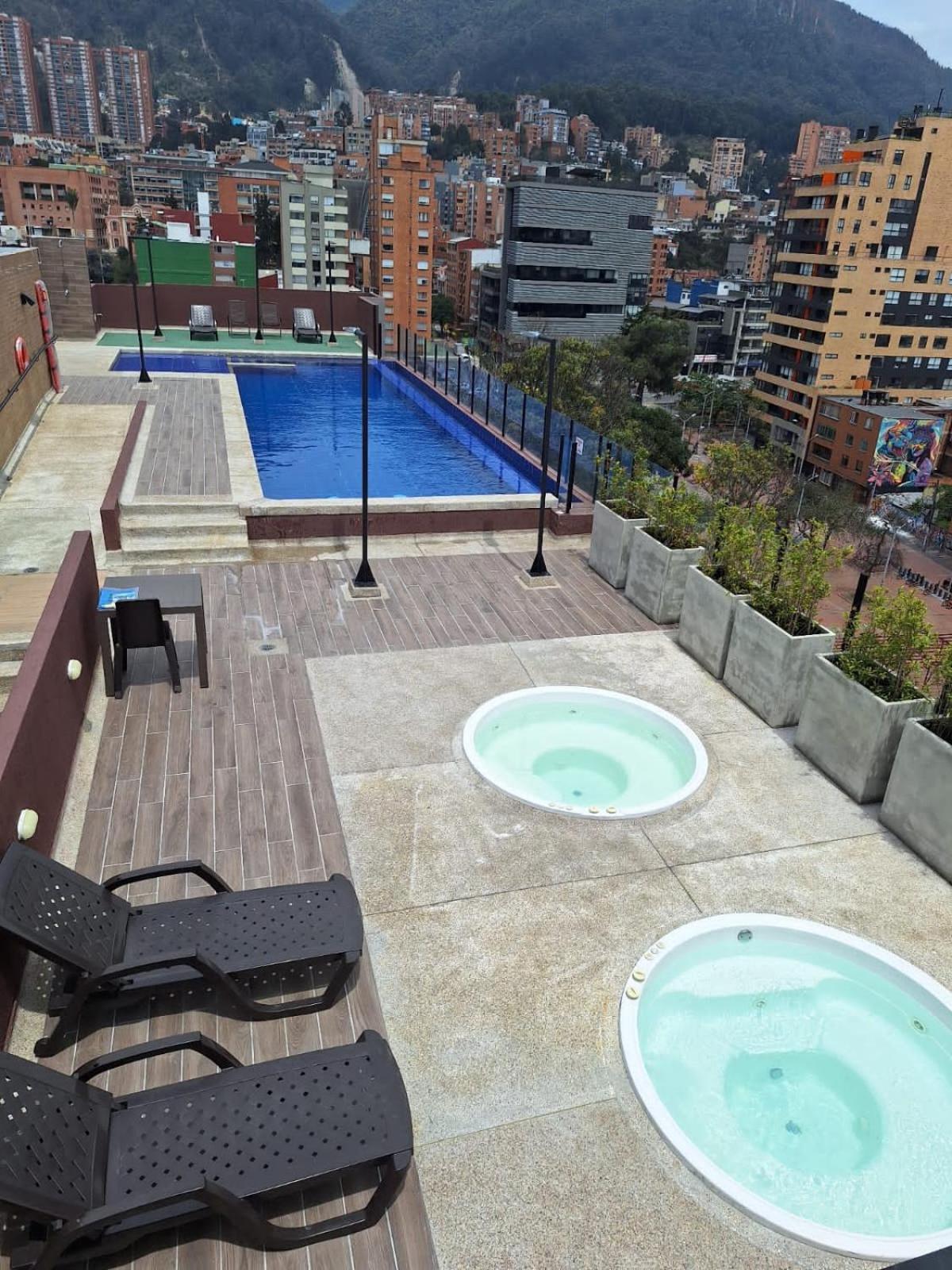 Apartamento Aparto Con Piscina 820 Bogotá